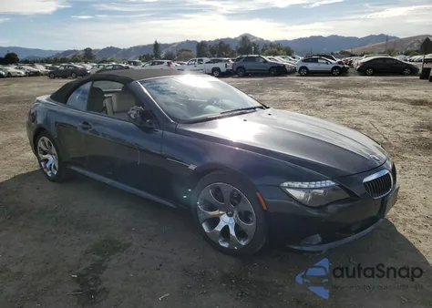 2010 BMW 650 I from USA, damaged, VIN WBAEB5C50AC225245